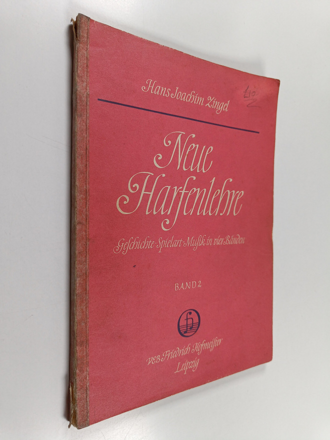 Hans Joachim Zingel : Neue Harfenlehre band 2