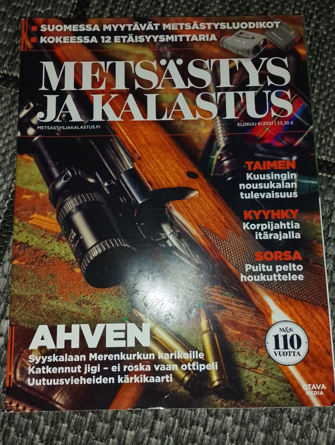 Metsästys ja kalastus 8/2021