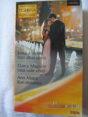 Harlequin Romantiikka tripla 36/2005 Steele, Maguire & Major