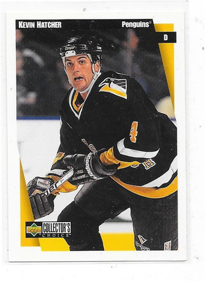 1997-98 Collector`s Choice #207 Kevin Hatcher Pittburgh Pens