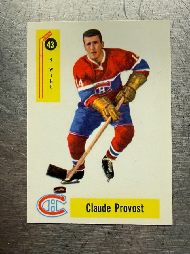 2002-03 Parkhurst Reprints #233 Claude Provost