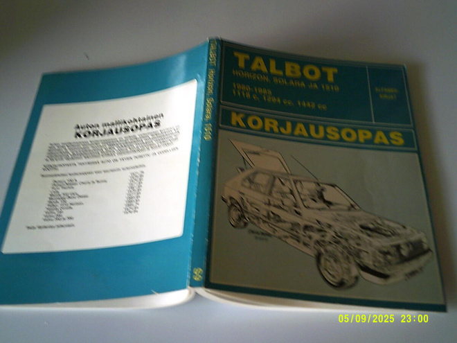 Talbot Horizon, Solara ja 1510 korjausopas; Alfamer