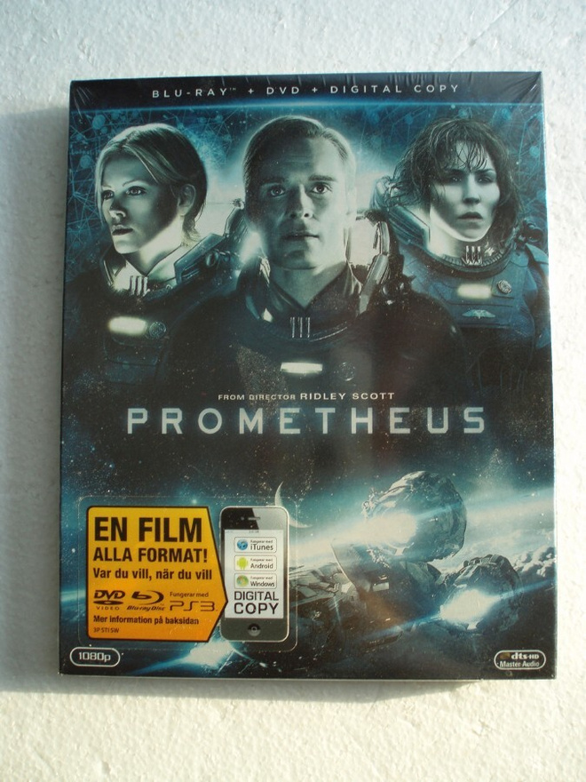 Prometheus Blu-ray
