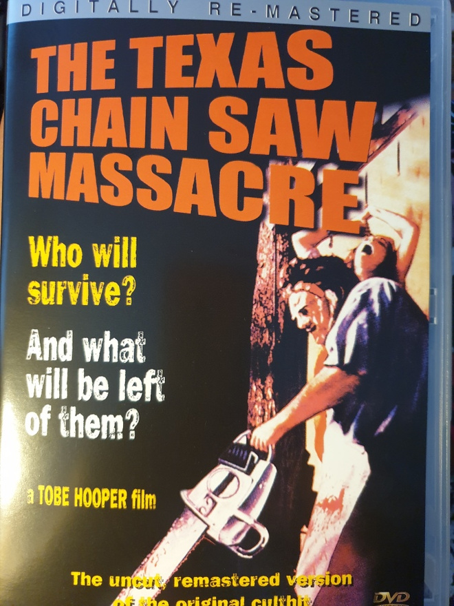 THE TEXAS CHAIN SAW MASSACRE DVD