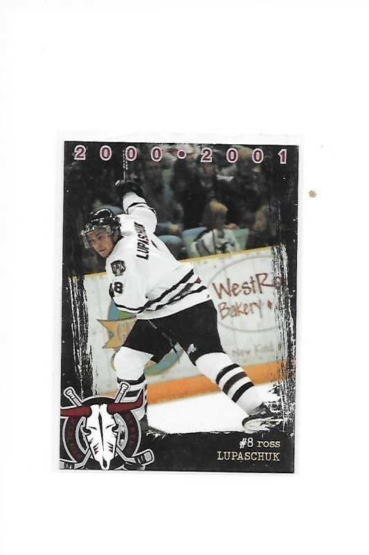 2000-01 Red Deer Reberls #8 Ross Lupaschuk Kärpät farmi