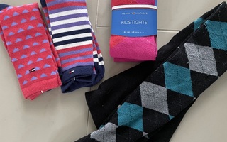 Tommy Hilfiger sukka/sukkahousupaketti, koko 134-140cm