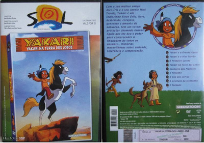 YAKARI - Yakarina na terra dos lobos - DVD