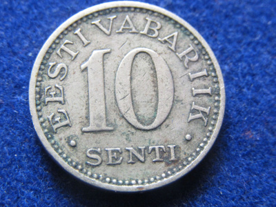 10 senti 1931. Eesti-Estonia