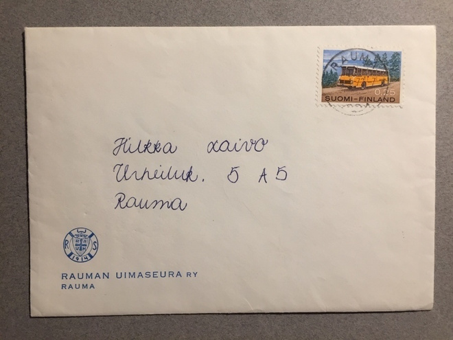 Firmakuori Rauman Uimaseura 1972