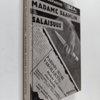 Aarne Haapakoski : Madame Saahl'in salaisuus : kertomus s... - pikkukuva 1
