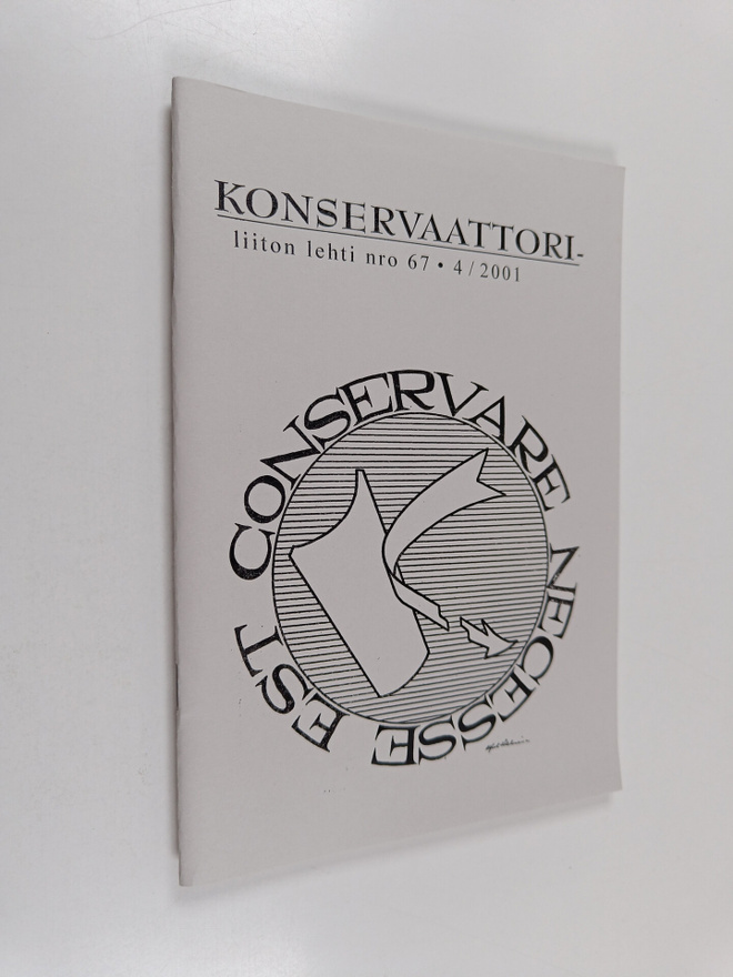 Konservaattoriliiton lehti nro 67, 4/2001