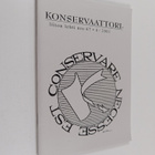 Konservaattoriliiton lehti nro 67, 4/2001 - pikkukuva 1