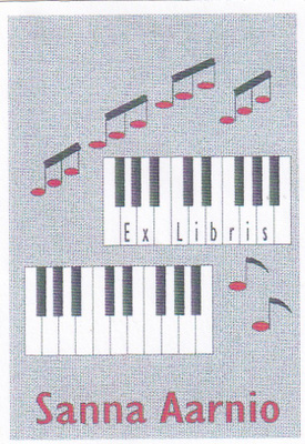 Ex Libris, Sanna Aarnio , b695