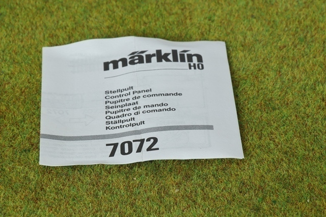 #A15 Märklin 7072 kytkentäpanelin kytkentäohje