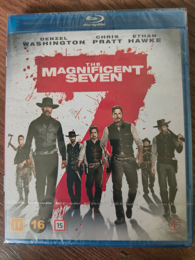 BLU-RAY: THE MAGNIFICENT SEVEN (UUSI/MUOVEISSA)