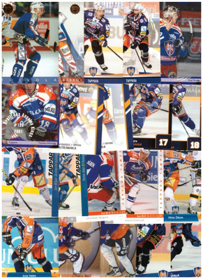 203 kpl TAPPARA Kortteja Eri Vuosilta