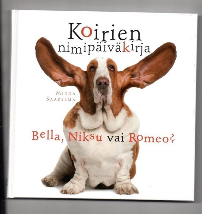 °°KOIRIEN NIMIPÄIVÄKIRJA°°  /Minna Saarelma  (UUSI)
