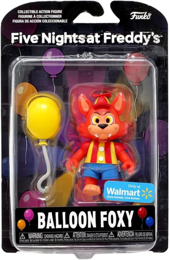 FNAF BALLOON FOXY SECURITY BREACH	(35 793)		FIGUURI