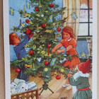 Jenny Nyström: Lapset koristelevat kuusta, tonttu, p. 1950 - pikkukuva 1