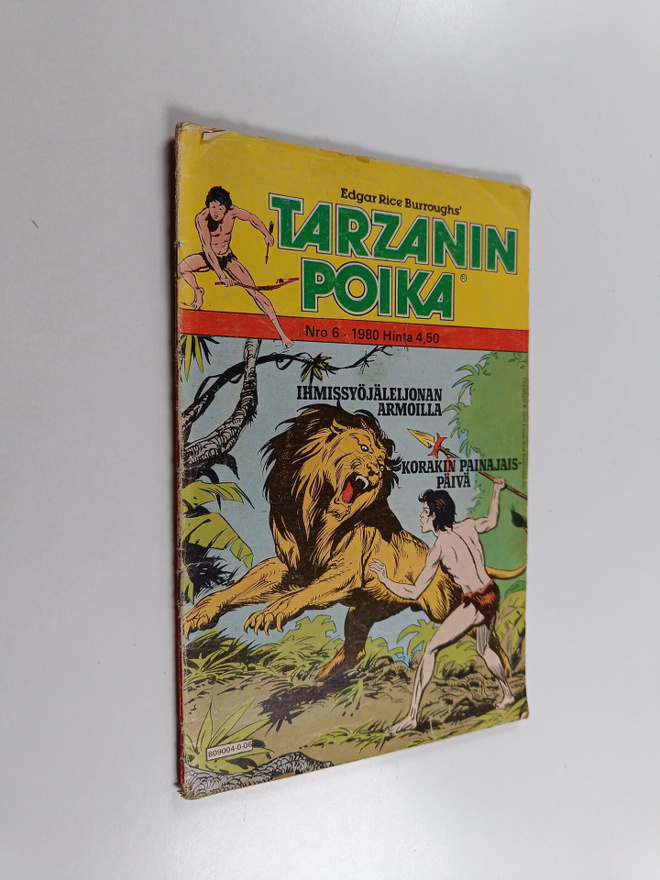 Edgar Rice Burroughs : Tarzanin poika 6/1980 : Ihmissyöjä...