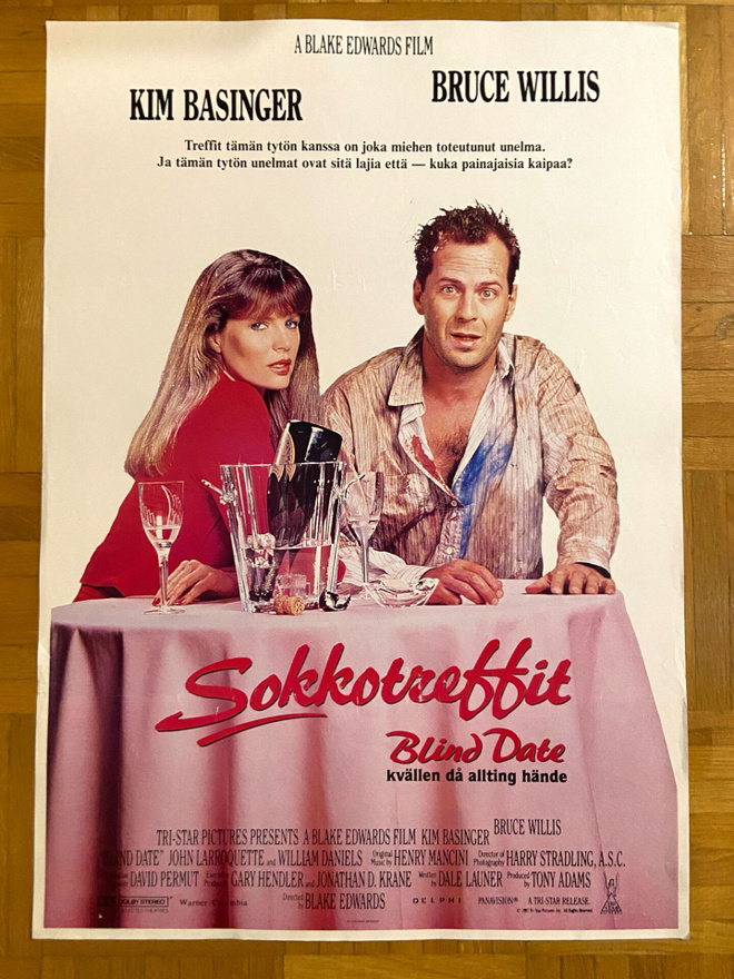 Vanha elokuvajuliste: Sokkotreffit