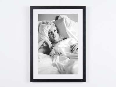 Marilyn Monroe - “Bed Sitting” - 1953, Beverly Hills - 1 - V