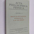 Georg Henrik Wright : Essays on Wittgenstein in Honour of... - pikkukuva 1