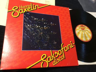 Hannu Saxelin Saksofonidisco Lp 1979 Mars