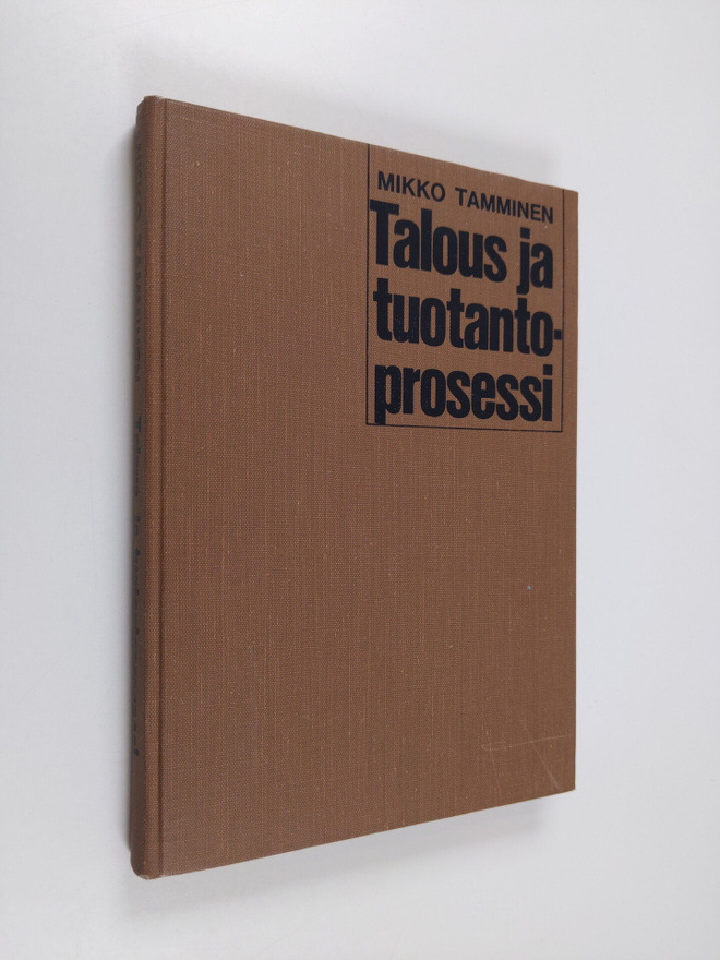 Mikko Tamminen : Talous ja tuotantoprosessi
