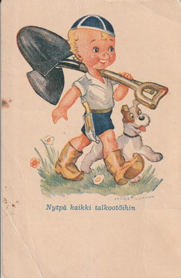 ARNOLD TILGMANN - PARTIOPOIKA JA KOIRA