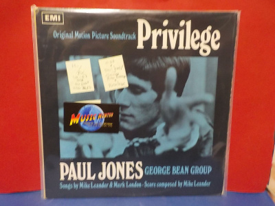 PAUL JONES / GEORGE BEAN GROUP - PRIVILEGE OST M-/EX LP