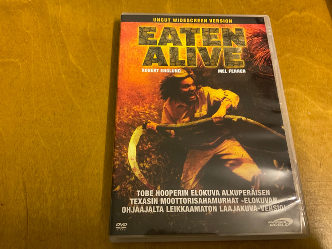 Tobe Hoober - Eaten Alive  (dvd)