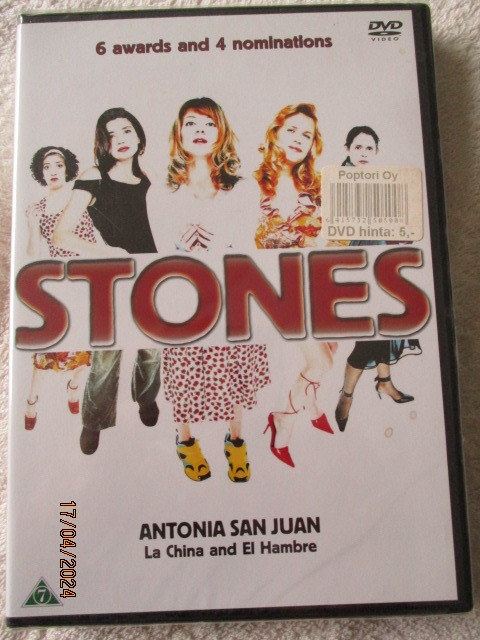 STONES (DVD) ELÄMÄN KULMAKIVET uusi, vielä muoveissa