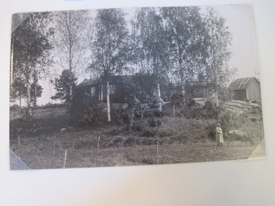 VANHA Postikortti Lieto 1920-l