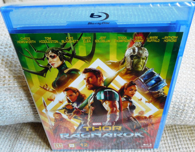 Thor Ragnarok (muoveissa) Blu-ray