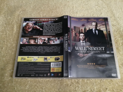 WALL STREET: MONEY NEVER SLEEPS DVD