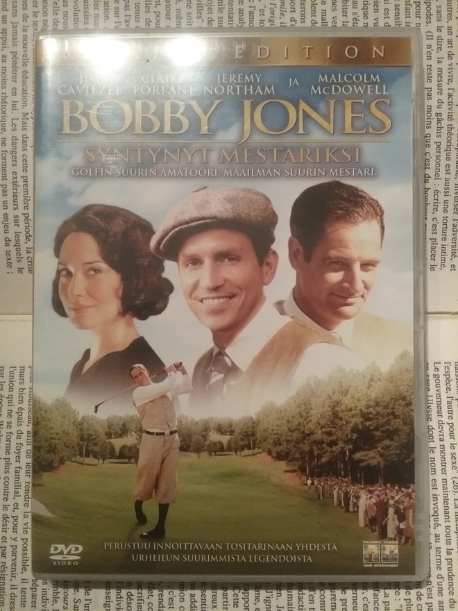 Bobby Jones: syntynyt mestariksi (DVD)