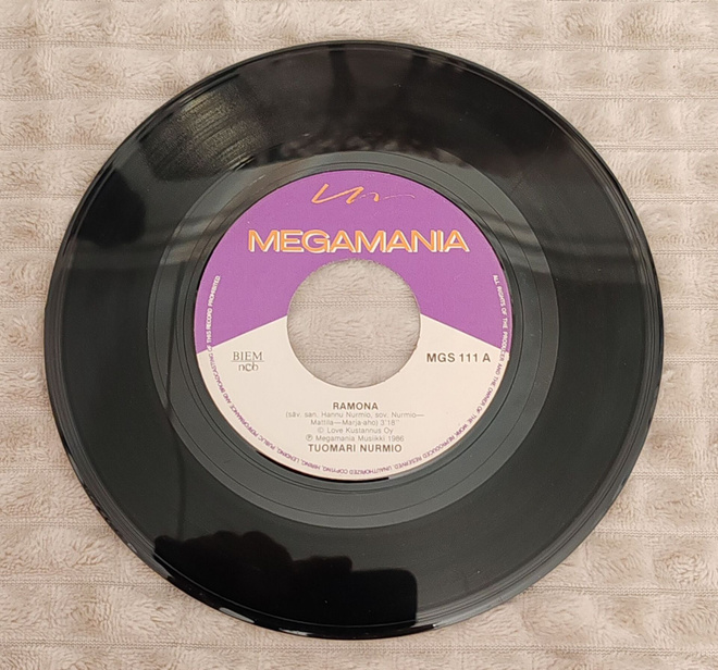 Tuomari Nurmio Ramona 7"Single