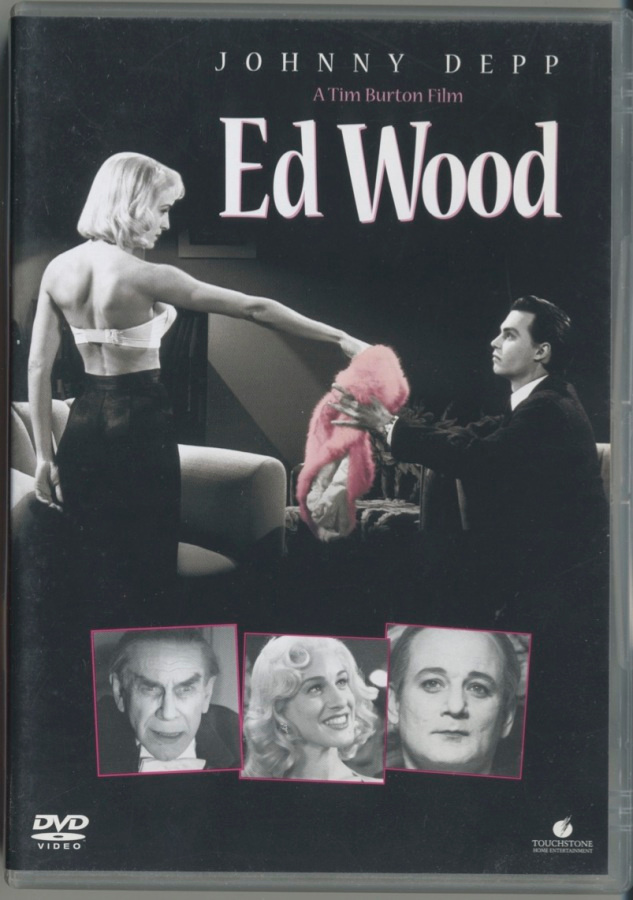 Tim Burton: ED WOOD – Suomi-DVD 1994 / 2006 - Johnny Depp
