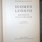 Reino Kalliola : Suomen luonto  Mereltä tuntureille 1958 1p. - pikkukuva 1