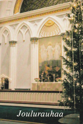 KIRKKOKORTTI - YLISTARON KIRKKO - SISÄKUVA - 3