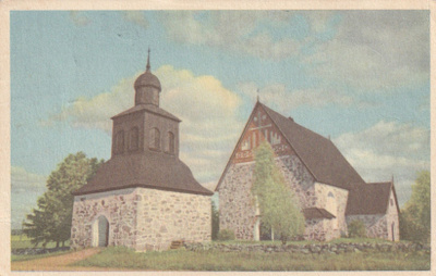 KIRKKOKORTTI - SIPOON VANHA KIRKKO - 6