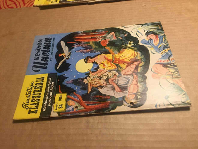KUVITETTUJA KLASSIKKOJA 34 KESÄYÖN UNELMA
