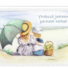 °°YHDESSÄ JAETAAN PARHAAT HETKET°° -KORTTI /(Faye Whittaker) - pikkukuva 1