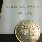 Gibraltar 10 pence 1993, km#112 - pikkukuva 1