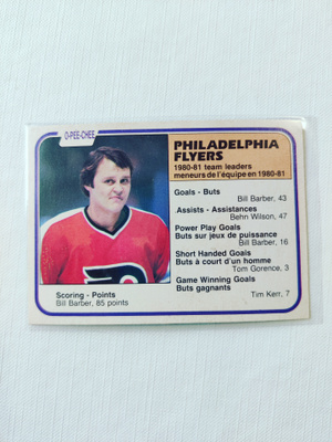 81-82 Opc - Bill Barber