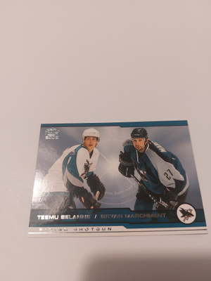 2001-02 Pacific #421 Teemu Selänne/Bryan Marchment