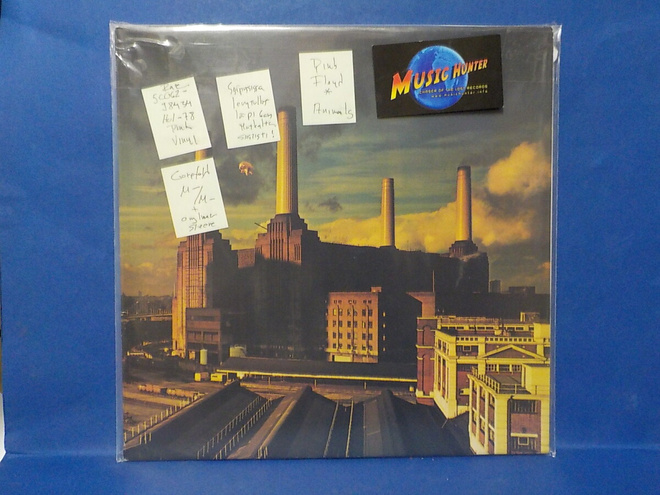 PINK FLOYD - ANIMALS M-/M- HOL -78 PINK VINYL RARE LP