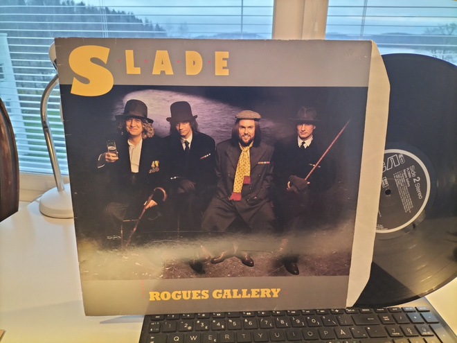 SLADE, Rogues Gallery, LP GER -84 HIENO KUNTO !!