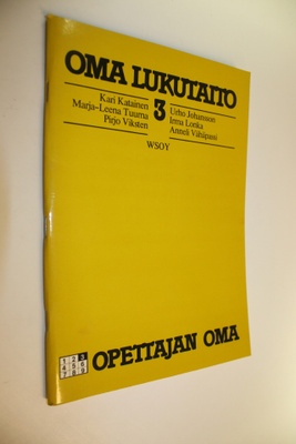 Kari Katainen : Oma lukutaito 3, Opettajan oma